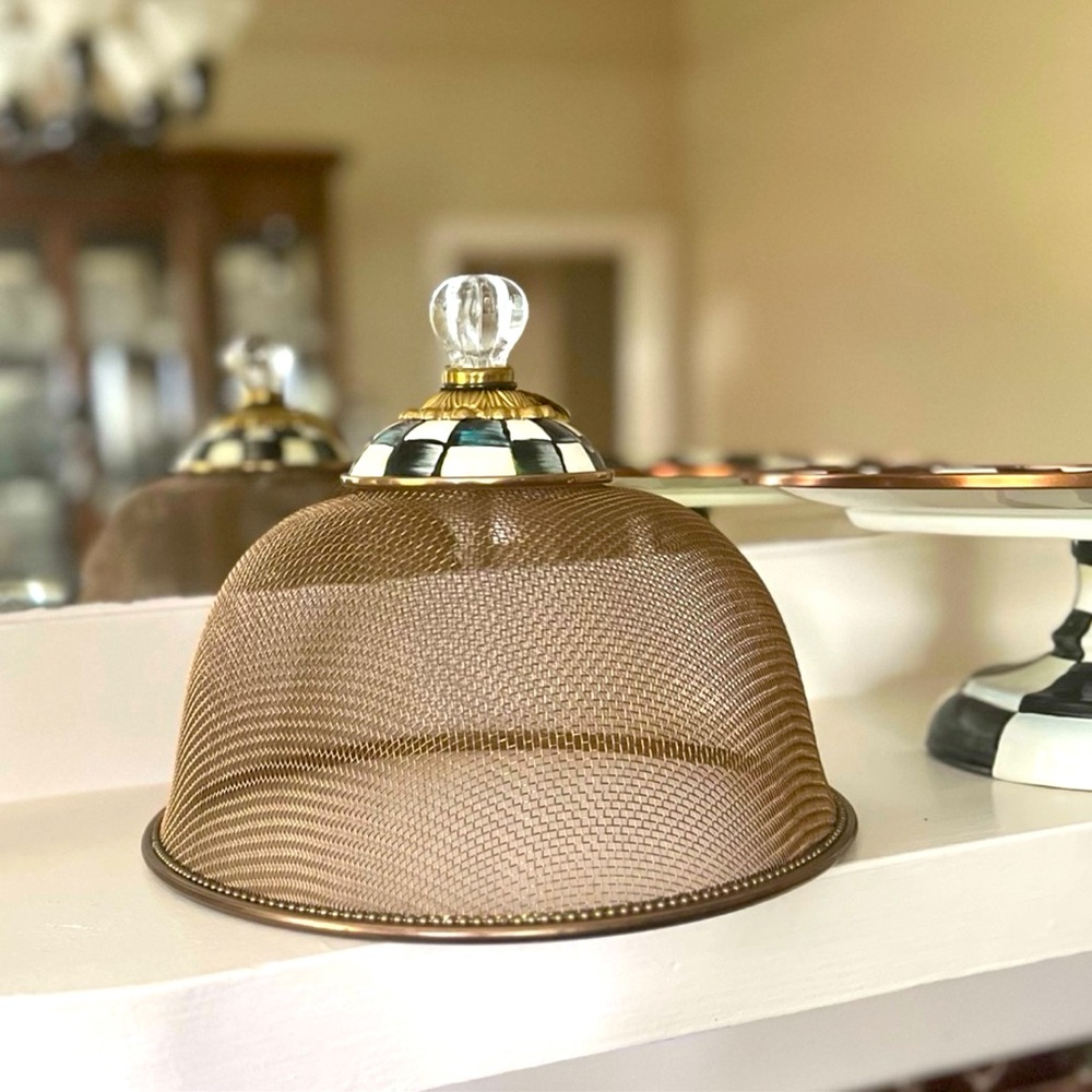 Beautiful brass MacKenzie Childs Medium size dome